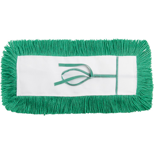 Static-H Dust Mop, Tie-On Style, Nylon, 36" L x 5" W - M2 Professional DM-STH536-GN