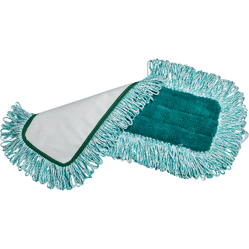 Tampon sec &agrave; frange, Style Boucles et crochets, Microfibre/Polyester, 36" lo x 5-3/4" la - M2 Professional MFP-5536