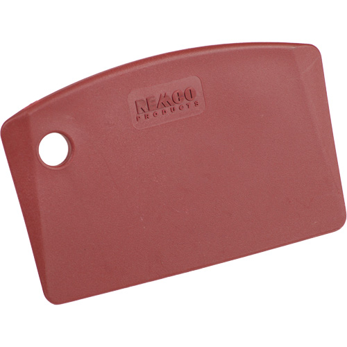 Mini grattoir de paillasse perceptible par d&eacute;tecteur de m&eacute;tal, Rouge, 5-1/4" la x 3-2/5" lo - Vikan 6959MD4
