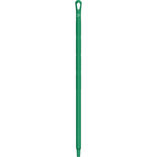 Manche ultra hygi&eacute;nique, Balai/Brosse/Support &agrave; tampon/Grattoir/Raclette, Vert, Standard, 40" lo - Vikan 29682