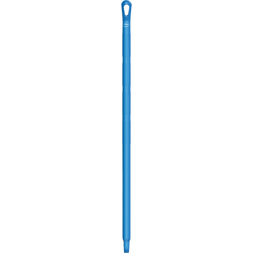 Ultra Hygiene Handle, Broom/Brush/Pad Holder/Scraper/Squeegee, Blue, Standard, 40" L - Vikan 29683