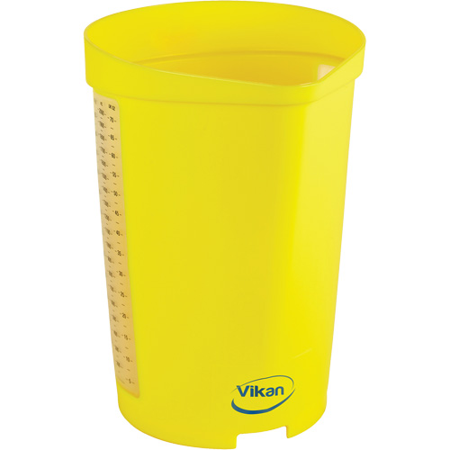 Measuring Jug, Plastic, Yellow, 65 oz. - Vikan 60006