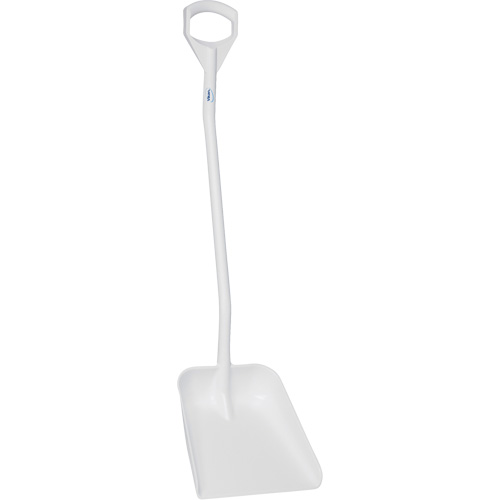 Pelle ergonomique &agrave; grande lame, Longueur de 51", Plastique, Blanc - Vikan 56015