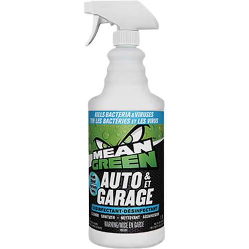 D&eacute;sinfectant pour lautomobile et le garage Mean Green, 1,18 L, Bouteille &agrave; g&acirc;chette - Rust-Oleum 367438