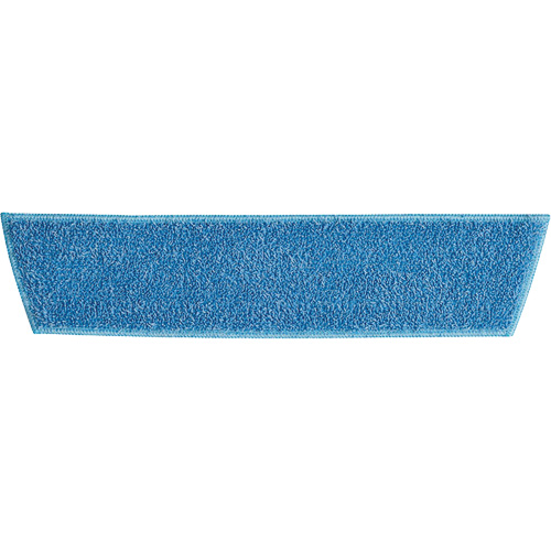 Tampon pour vadrouille &agrave; laver pour service commercial l&eacute;ger, Finition, Microfibre, 18" - Rubbermaid FGQ40900BL00