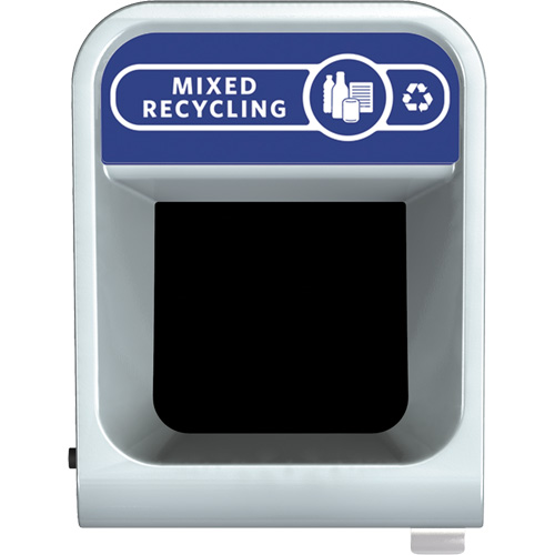 Configure Mixed Recycling Waste Container, Bulk, Steel, 45 US gal. - Rubbermaid 1961508