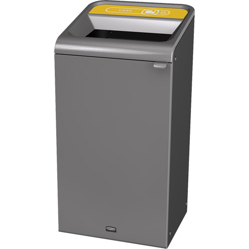 Configure Can Waste Container, Bulk/Curbside/Deskside, Steel, 23 US gal. - Rubbermaid 1961626