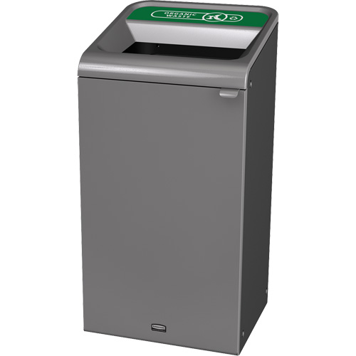 Configure Compost Waste Container, Steel, 23 US gal. - Rubbermaid 1961627