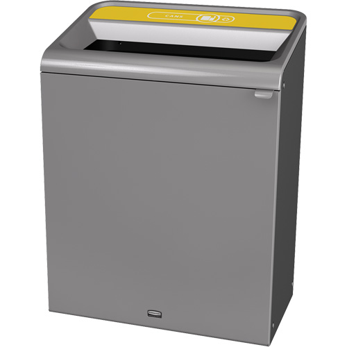 Conteneur pour d&eacute;chets de bidon Configure, Vrac/Bord de rue/De bureau, Acier, 45 gal. US - Rubbermaid 1961682