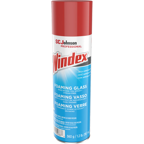 Nettoyant moussant pour vitres Windex, 560 g, Canette a&eacute;rosol - SC Johnson 10019800003873
