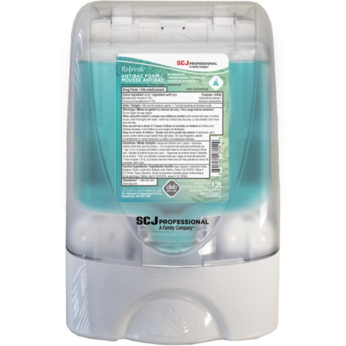 Nettoyant antibact&eacute;rien pour les mains Refresh, Mousse, 1 L, Parfum&eacute; - SC Johnson Professional 4000009880
