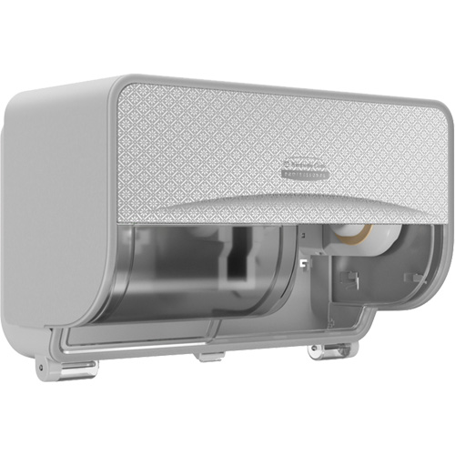 Distributeur de papier hygi&eacute;nique horizontal en rouleaux standards Icon, Multiple Capacit&eacute; du rouleau - Kimberly-Clark 53698