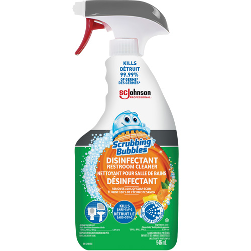 Scrubbing Bubbles&reg; Disinfecting Restroom Cleaner, 32 oz., Trigger Bottle - SC Johnson Professional 10062913001366