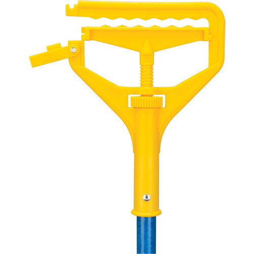 Handle with Clip, Fibreglass/Plastic, Open Gate Tip, 60" Length - RMP Maintenance Products 