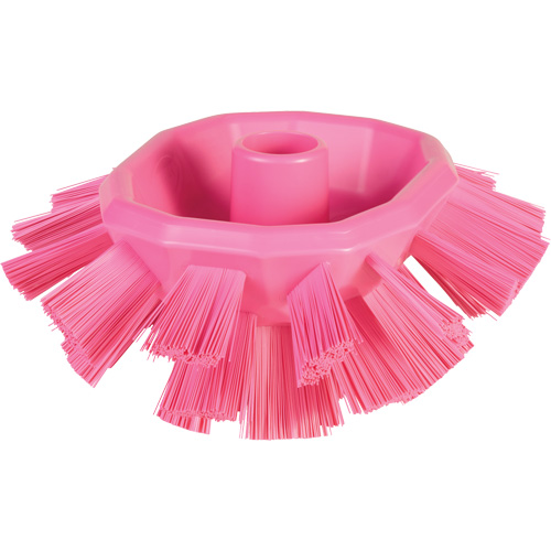 Brosse UST pour cuves, Soies Ferme, Longueur de 7-1/2", Rose - Vikan 70301
