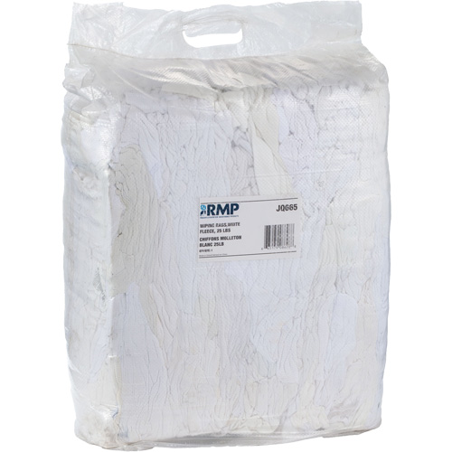 Chiffons, Molleton, Blanc, 20 lb - Produits d’entretien RMP 