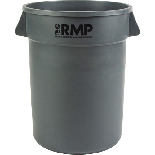 Bac &agrave; d&eacute;chets, Poly&eacute;thyl&egrave;ne, 32 gal. US - Produits d’entretien RMP 