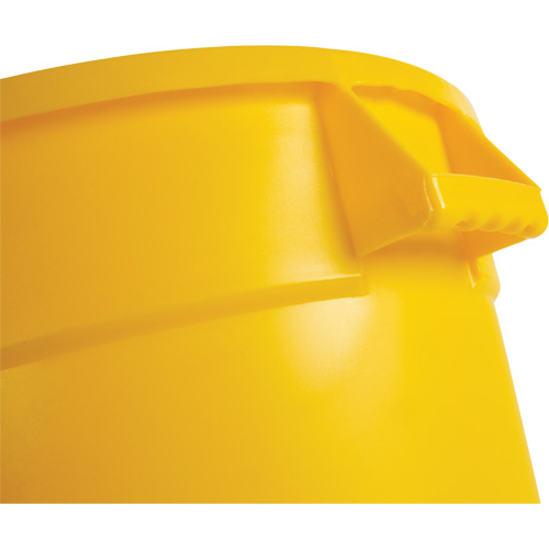 Garbage Bin, Polyethylene, 32 US gal. - RMP Maintenance Products 