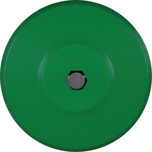 Brosse ronde HyDrive pour perceuse, Soies Tr&egrave;s ferme, Longueur de 3-1/10", Vert - Vikan 87002