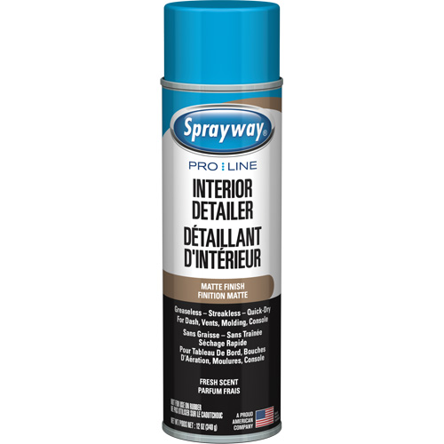 Pro Line Interior Detailer with Matte Finish & Fresh Scent - Sprayway SPRASW780