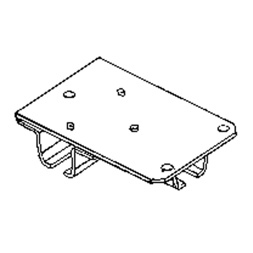 Ceiling Mount Curtain Partition Connector - Duratrack 16TB3WC