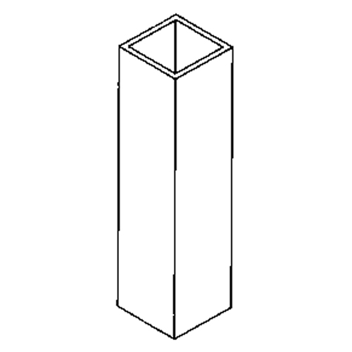 Montant pour murs-rideaux mont&eacute;s au sol - Duratrack A256-8