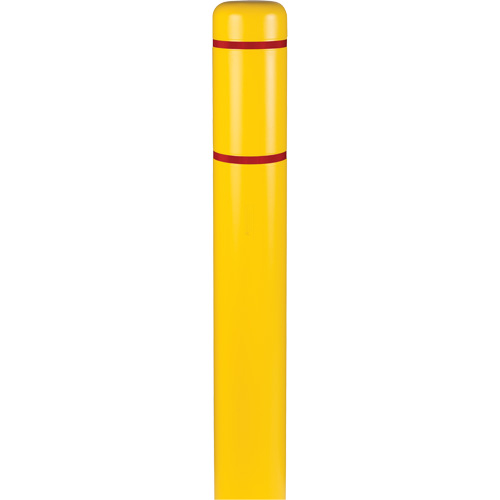 Polyethylene Bollard Covers, 6-5/8" Dia. x 72" L, Yellow - Innoplast BC772YR