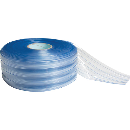 Low-Temperature Ribbed Strip Curtain, 164' x 8" x 0.080" - KLETON 