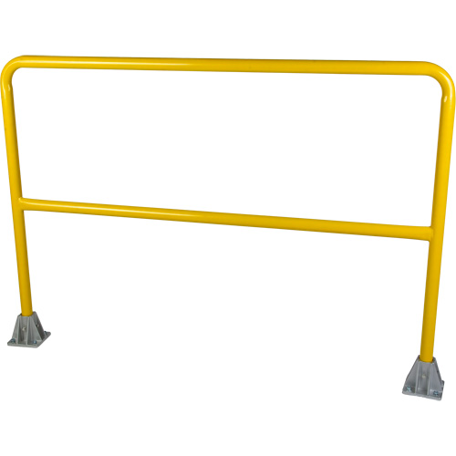 Garde-corps pour barri&egrave;re de s&eacute;curit&eacute;, Acier, 60" lo x 42" h, Jaune - KLETON 