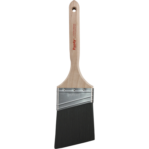 Black Bristle Extra Oregon Paint Brush, Black China, Wood Handle, 2" Width - Purdy 145116020