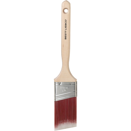 Master Angle Sash Brush, Poly/Nylon, Wood Handle, 2" Width - Bestt Liebco 552566300