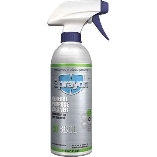 Nettoyant d'usage g&eacute;n&eacute;ral CD880L, Bouteille &agrave; g&acirc;chette - Sprayon SC0880LQ0