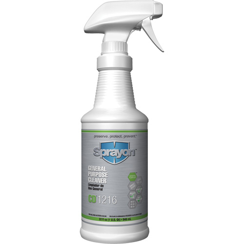 Nettoyant polyvalent CD1216, Bouteille &agrave; g&acirc;chette - Sprayon SC1216TL0