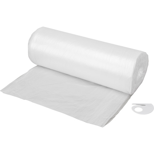 Drop sheet, 400' L x 9' W, Plastic - Aurora Tools 