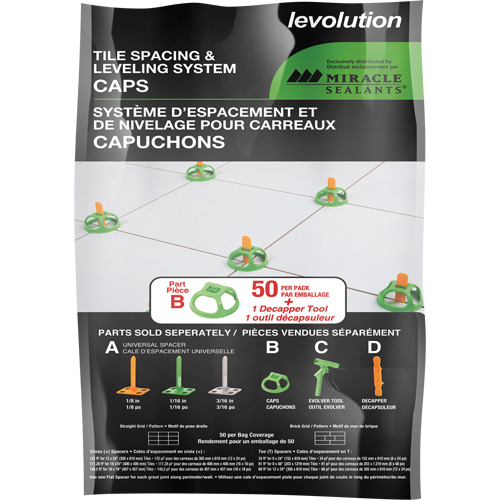 Miracle Sealants&reg; Levolution Universal Caps - Rust-Oleum 346497