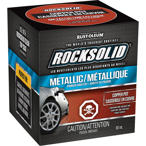 RockSolid&reg; Metallic Powder Additive, 60 mL, Bottle, Copper Pot - Rust-Oleum 303242