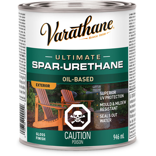 Varathane&reg; Diamond Wood Finish&reg; Coating, 946 ml, Clear, Gloss - Rust-Oleum Y9241