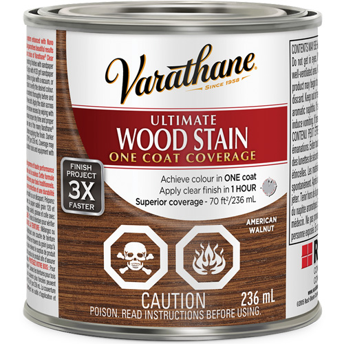 Teinture pour le bois ultime Varathane, 236 ml, Noyer am&eacute;ricain - Rust-Oleum 302976