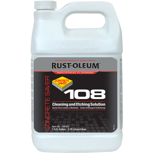 Concrete Saver 108 Cleaning & Etching Solution - Rust-Oleum 108402