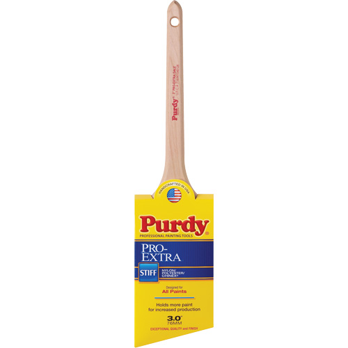 Pinceau Pro-Extra Dale, Mat&eacute;riau m&eacute;lang&eacute;, Manche Bois, Largeur de 3" - Purdy 144080730
