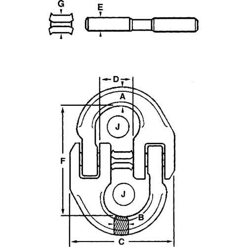 Alloy Connecting Links - Campbell 5779165