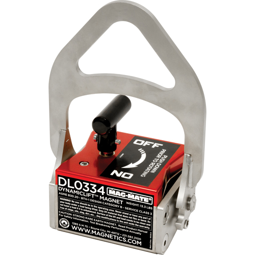 Aimants Dynamic Lift, Capacit&eacute; de retenue 334, 6-1/2" lo x 4" la x 9-1/4" h - Mag-Mate DL0334