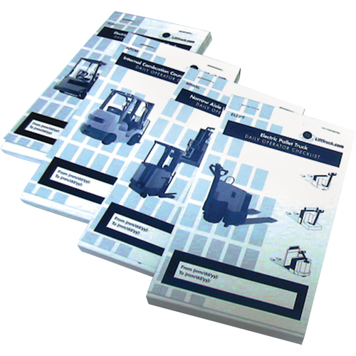 Replacement Aerial Work Platform Log Book - Ideal Warehouse Innovations 70-1079-FR-CP