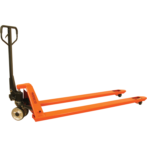 Transpalette &agrave; fourches longues, 70" lo x 27" la, capacit&eacute; 4400 lb - Wesco 272701