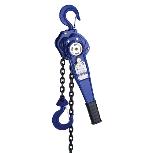 Lever Hoist, 5' Lift, 6000 lbs. (3 tons) Capacity, Grade 80 load chain Chain - Gray Tools LH-3-5