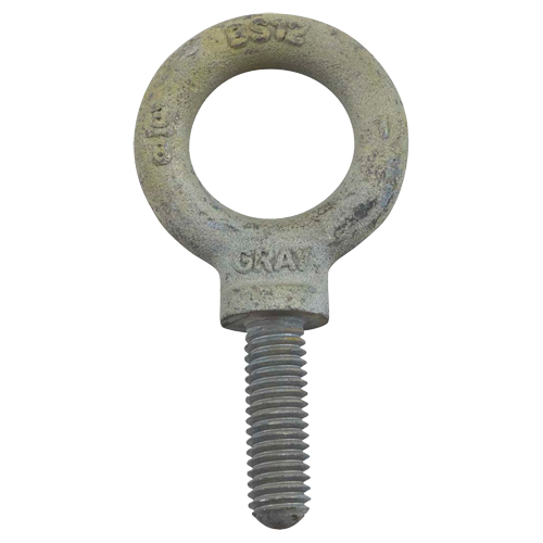 Boulon &agrave; œil, 2-13/16" dia, 2" lo, Galvanis&eacute;, 7200 lb (3,6 tonnes) capacit&eacute; - Gray Tools BS24