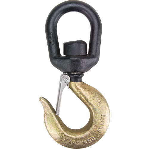 Crochet pivotant avec c&acirc;ble m&eacute;tallique Black Eye - Vanguard Steel 2928 1030