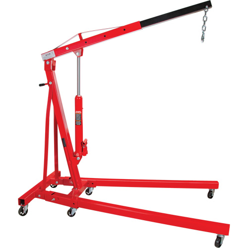 Folding Shop Crane, 4000 lbs. (2 tons) Capacity - KLETON 