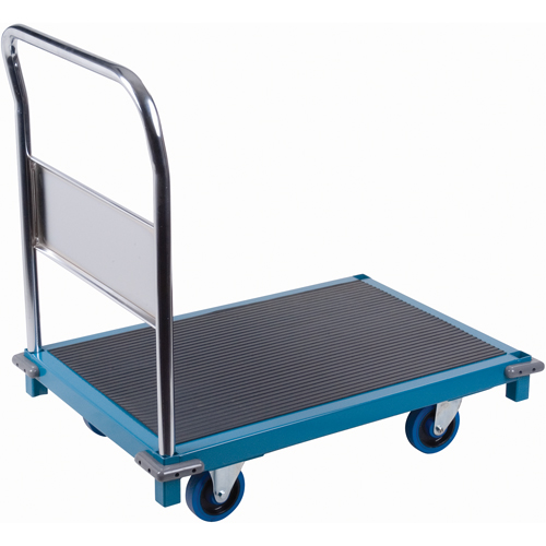 Institutional Platform Trucks, 36" L x 24" W, 1000 lbs. Capacity, Rubber Casters - KLETON 