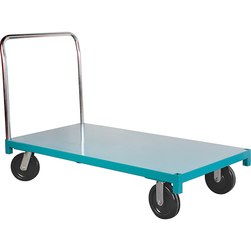 Chariot &agrave; plateforme, 60" lo x 30" la x Capacit&eacute; 1400 lb, Roues en Nylon - KLETON 
